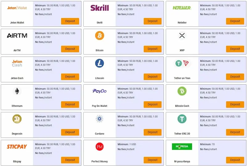 Payment Methods